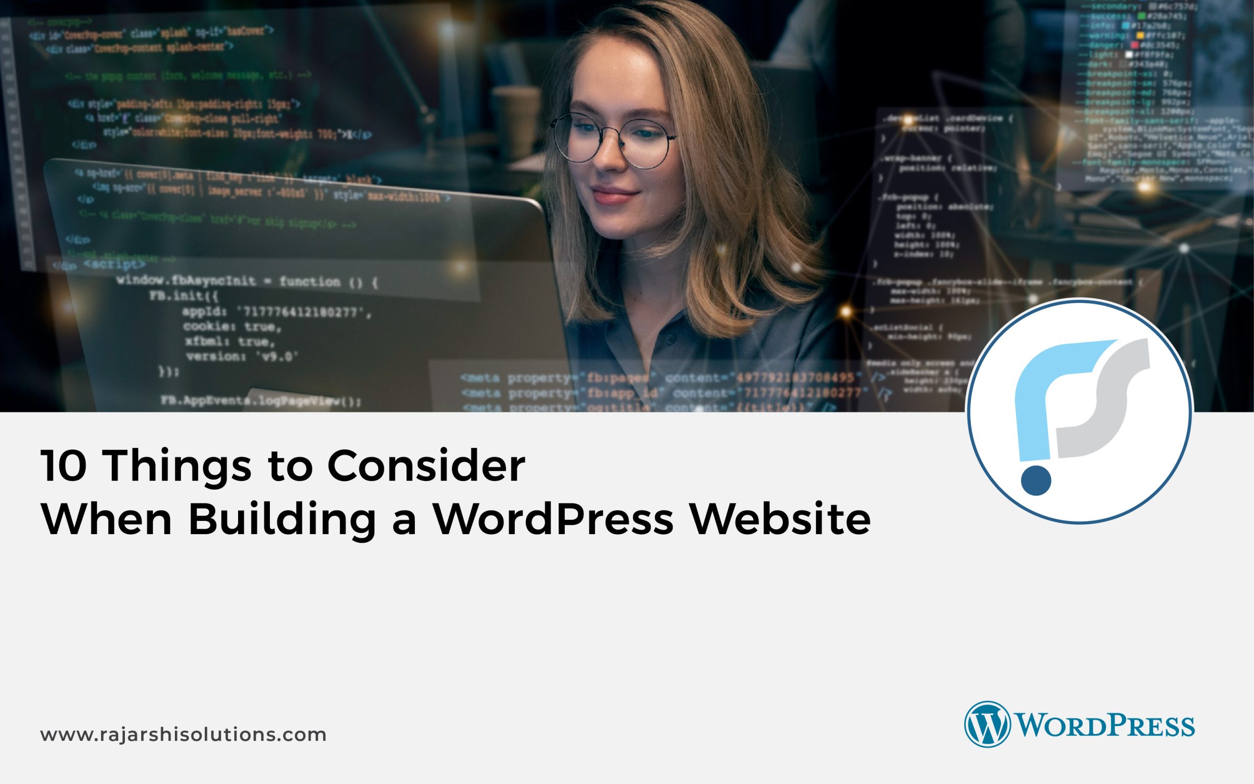 Things Consider when building a WordPress website