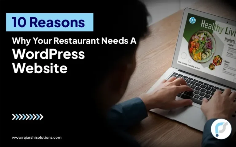 10 Reasons Why Your Restaurant Needs a WordPress Website laptop view
