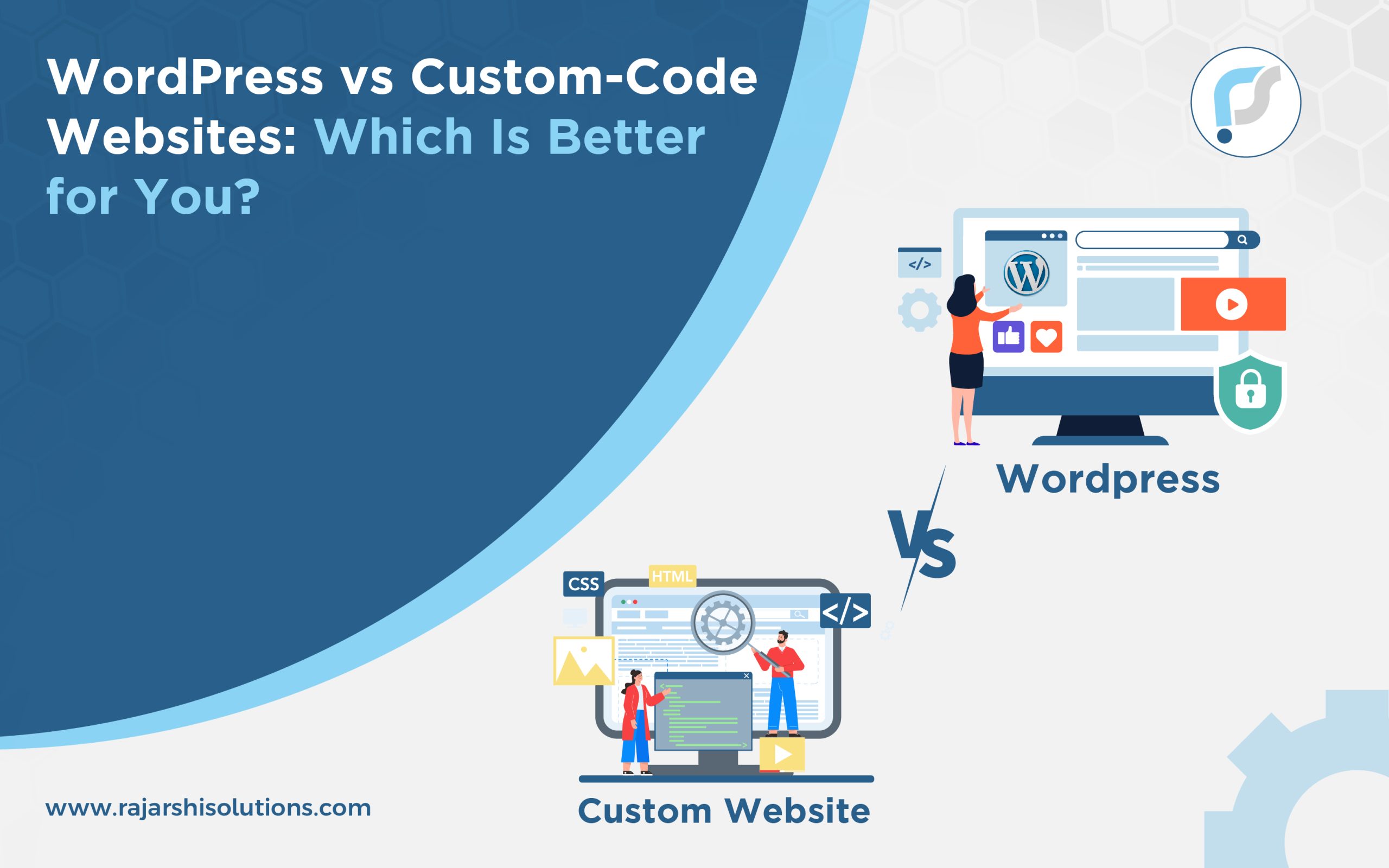 WordPress vs custom coded website