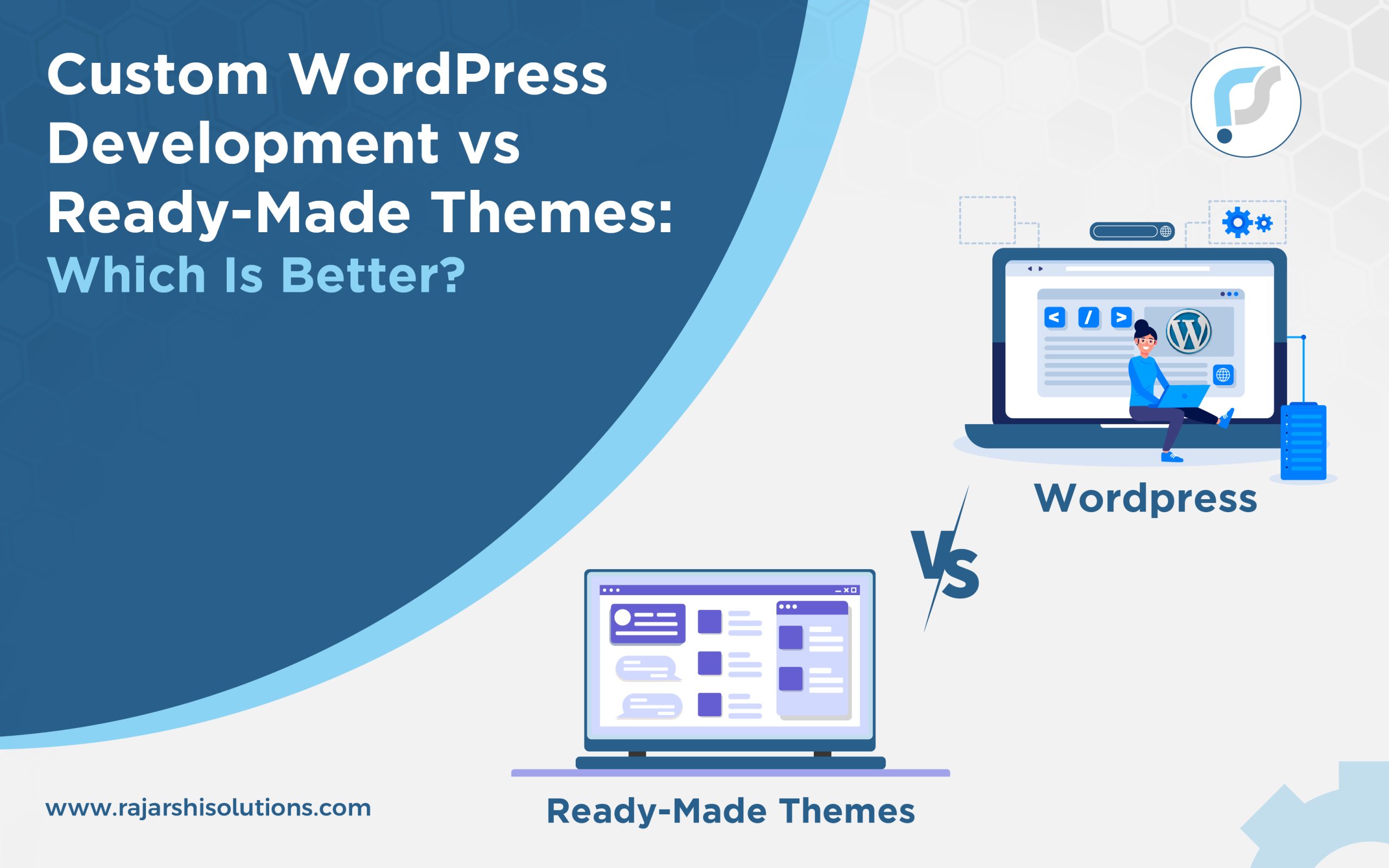 custom WordPress vs ready made themes